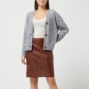 Soaked In Luxury Anabelle Open Knit Cardigan- Size XS